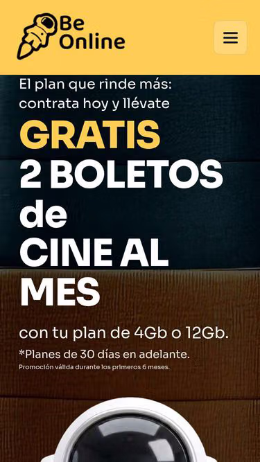 Screenshot of beonline.mx