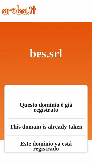 Screenshot of bes.srl