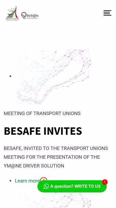 Screenshot of besafe.cm