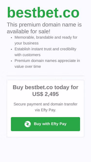 Screenshot of bestbet.co