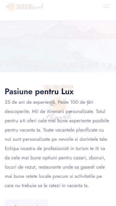 Screenshot of besttravel.ro