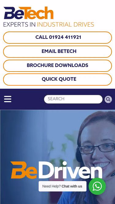Screenshot of betech.co.uk