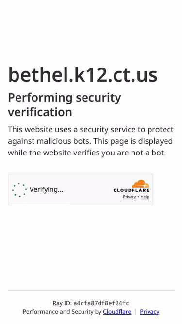 Screenshot of bethel.k12.ct.us