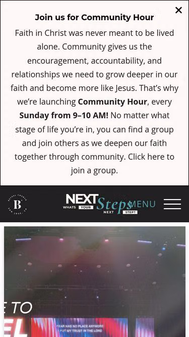 Screenshot of bethel.org