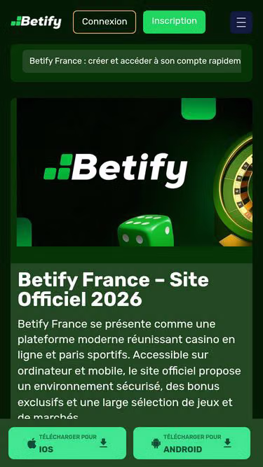 Screenshot of betify.city