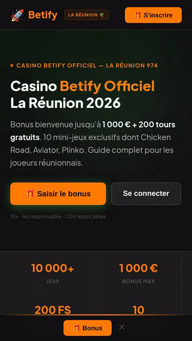 Screenshot of betify.re
