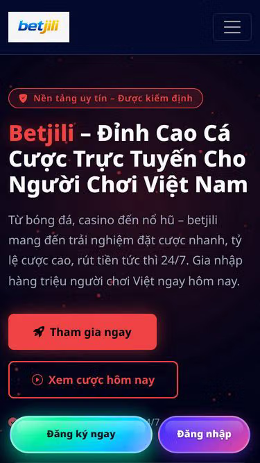 Screenshot of betjili.fyi