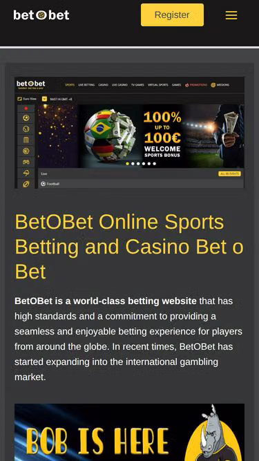 Screenshot of betobet.one