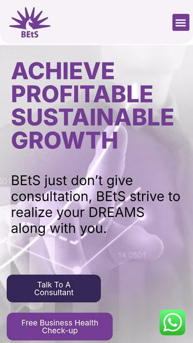 Screenshot of bets.consulting