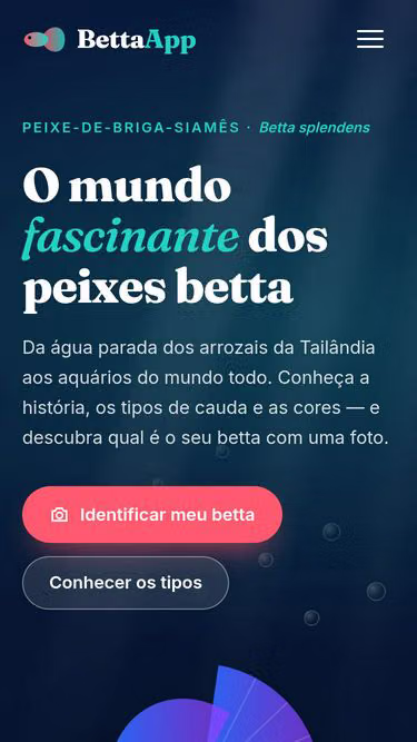 Screenshot of betta.app.br
