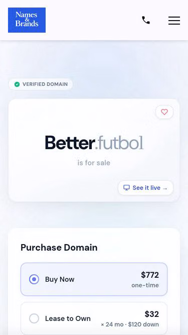 Screenshot of better.futbol