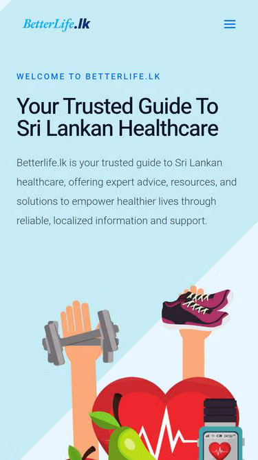 Screenshot of betterlife.lk