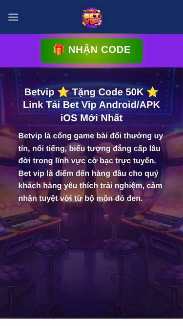 Screenshot of betvip.vc