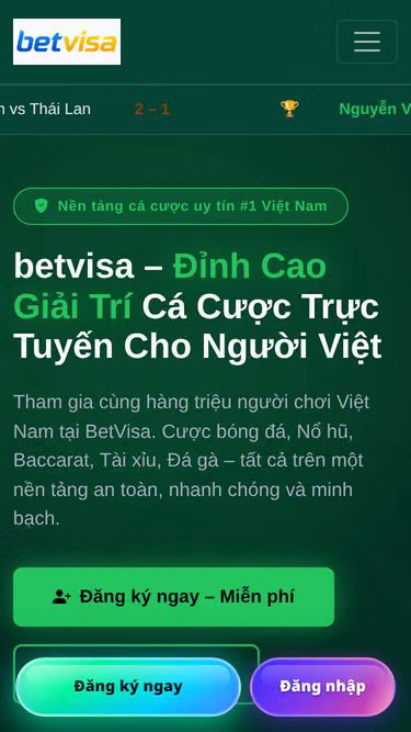 Screenshot of betvisa.team