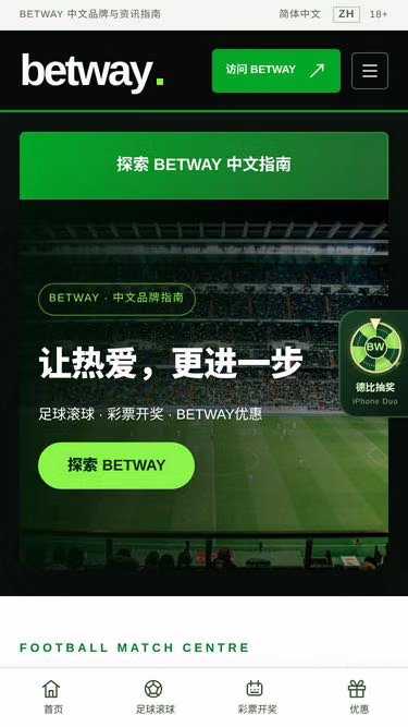 Screenshot of betway.la
