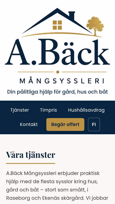 Screenshot of bex.fi