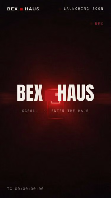 Screenshot of bex.haus