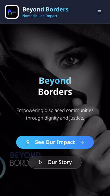 Screenshot of beyondborders.co.ke