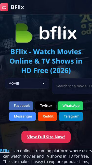 Screenshot of bflix.surf