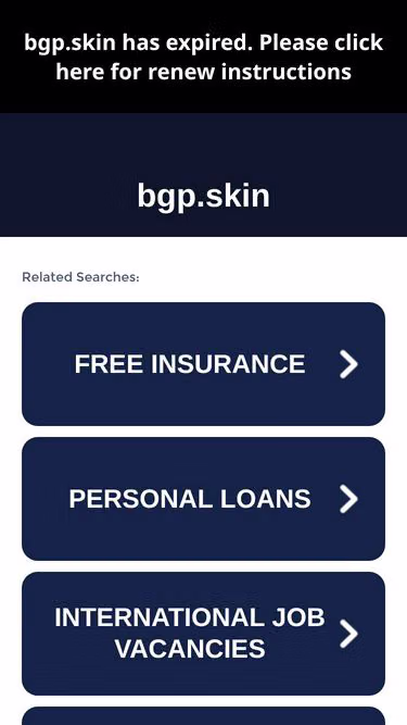 Screenshot of bgp.skin