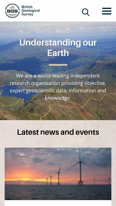 Screenshot of bgs.ac.uk