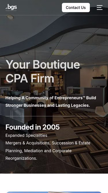 Screenshot of bgs.ca