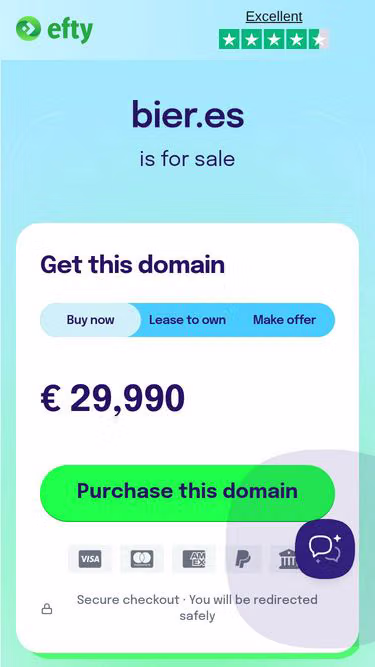 Screenshot of bier.es