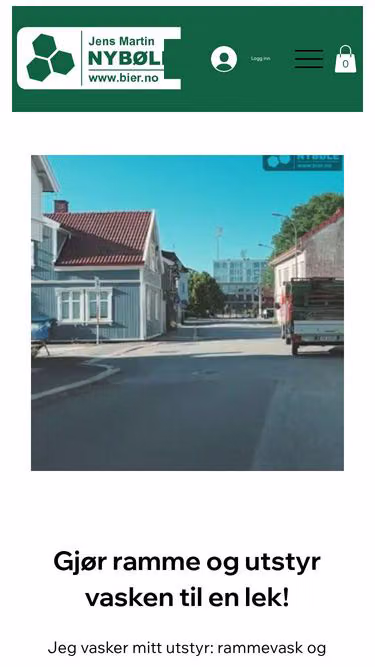 Screenshot of bier.no