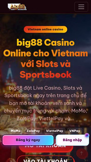 Screenshot of big88.wine