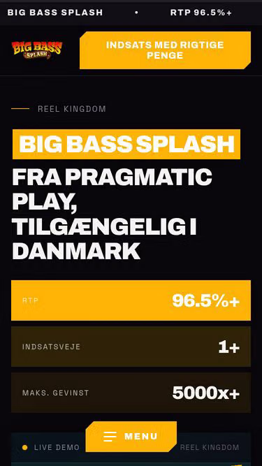 Screenshot of bigbasssplash.dk