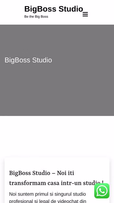 Screenshot of bigboss.ro