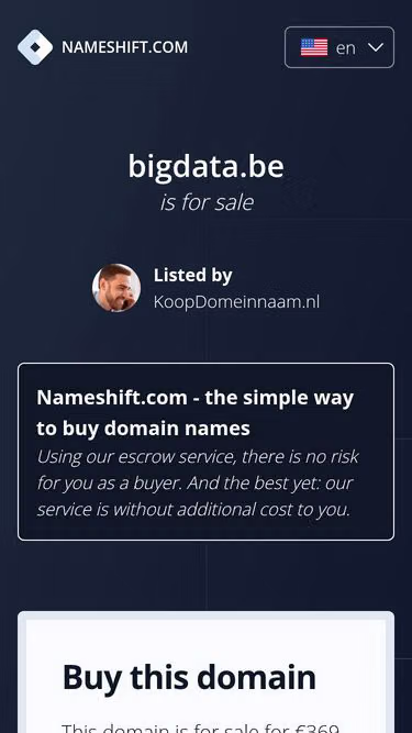 Screenshot of bigdata.be