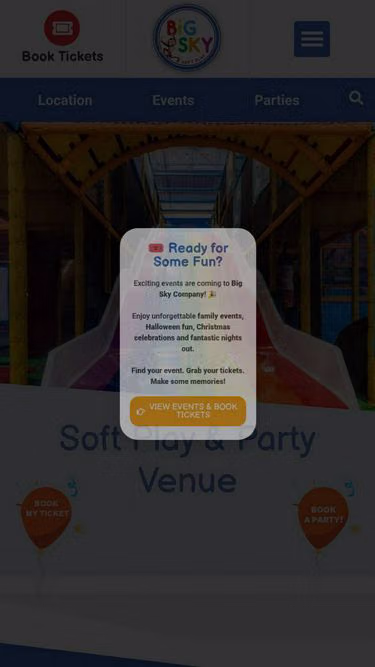 Screenshot of bigsky.co.uk