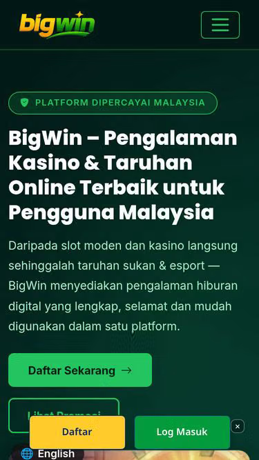 Screenshot of bigwin.bio