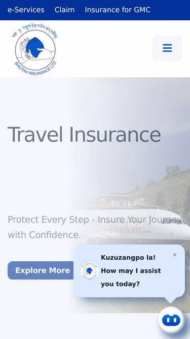 Screenshot of bil.bt
