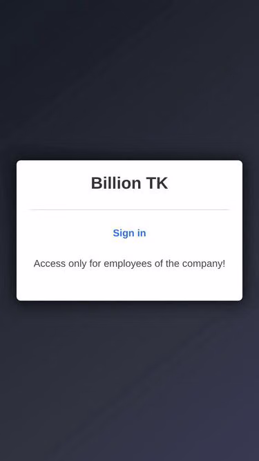 Screenshot of billion.tk