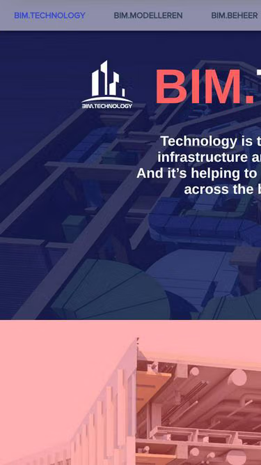 Screenshot of bim.technology