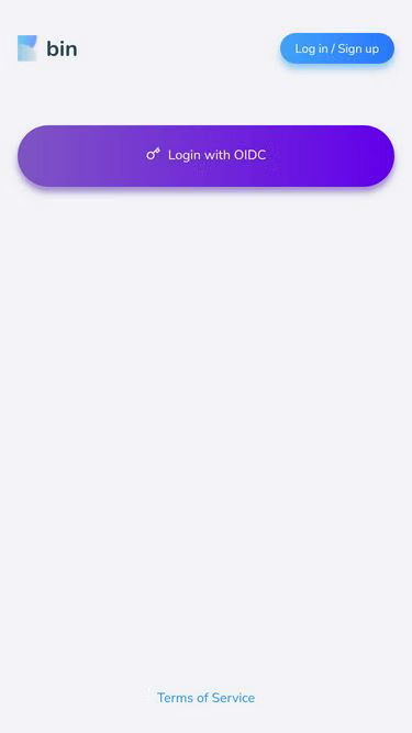 Screenshot of bin.vi