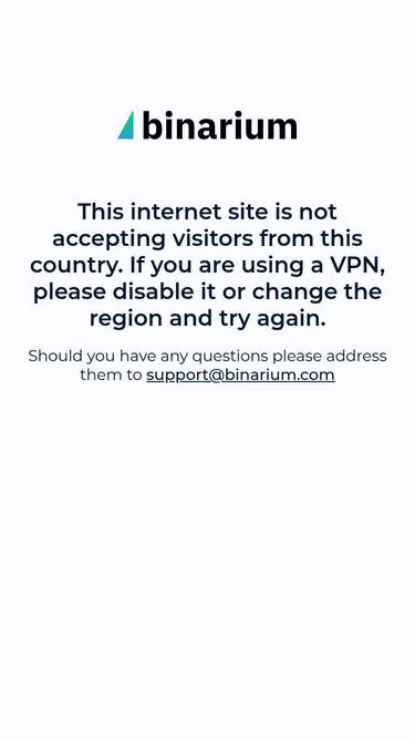 Screenshot of binarium.info