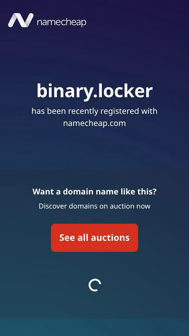 Screenshot of binary.locker