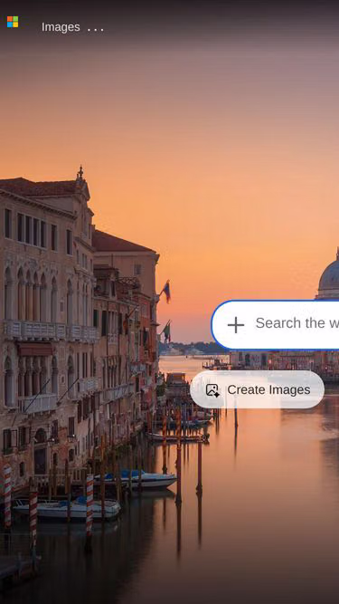 Screenshot of bing.pt