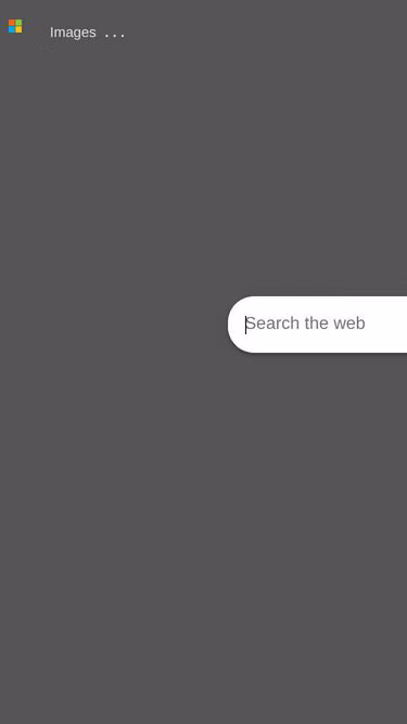 Screenshot of bing.sk