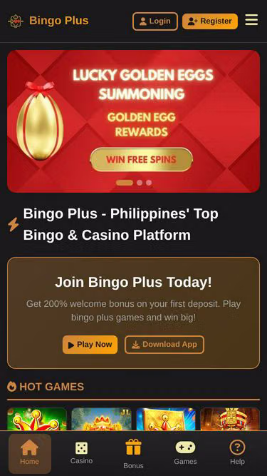 Screenshot of bingoplus.cfd