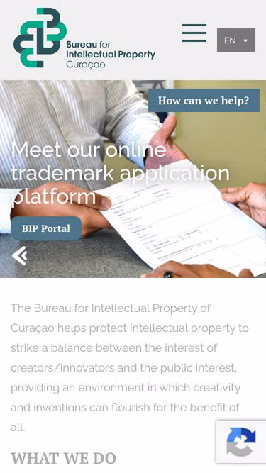 Screenshot of bip.cw