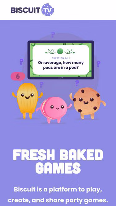 Screenshot of biscuit.tv