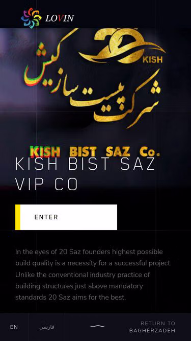 Screenshot of bist.vip