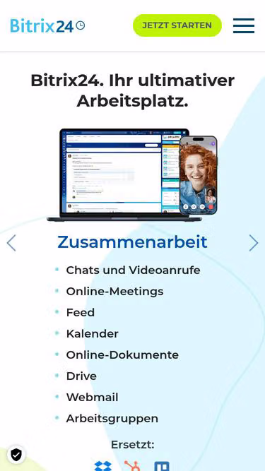 Screenshot of bitrix24.ge