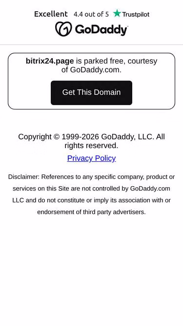 Screenshot of bitrix24.page