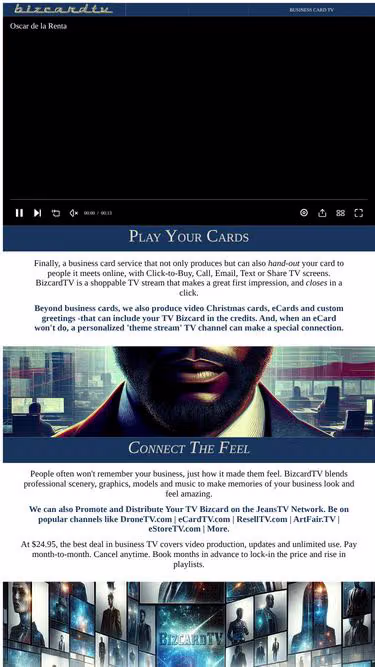 Screenshot of bizcard.ing