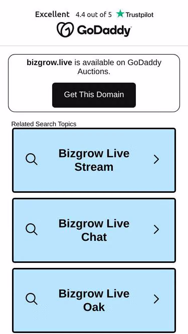Screenshot of bizgrow.live